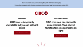 What Cibc.com website looked like in 2022 (1 year ago)