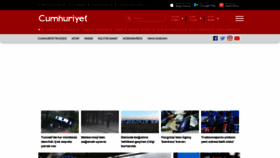 What Cumhuriyet.com.tr website looked like in 2022 (1 year ago)