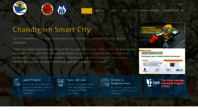 What Chandigarhsmartcity.in website looked like in 2022 (1 year ago)