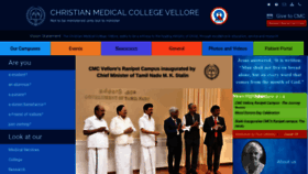What Cmcvellore.ac.in website looked like in 2022 (1 year ago)