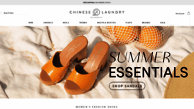 What Chineselaundry.com website looked like in 2022 (1 year ago)