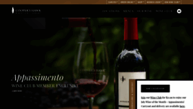 What Chwinery.com website looked like in 2022 (1 year ago)