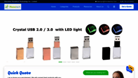 What Customized-usbflashdrive.com website looked like in 2022 (1 year ago)