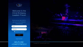 What Ceclfonline.org website looked like in 2022 (1 year ago)