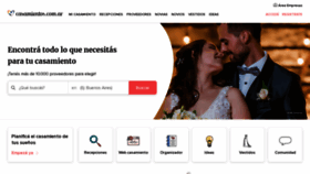 What Casamientos.com.ar website looked like in 2022 (3 years ago)