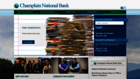 What Champlainbank.com website looked like in 2022 (1 year ago)