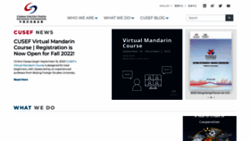 What Cusef.org.hk website looked like in 2022 (1 year ago)