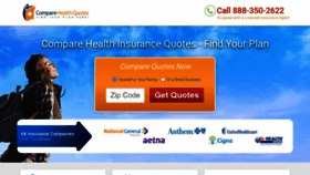 What Compare-health-quotes.com website looked like in 2022 (1 year ago)