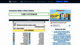 What Conversor.cl website looked like in 2022 (1 year ago)