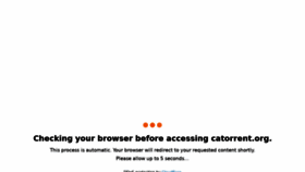 What Catorrent.org website looked like in 2022 (1 year ago)