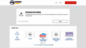 What Chennaifreeadz.com website looked like in 2022 (1 year ago)