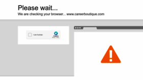 What Careerboutique.com website looked like in 2022 (1 year ago)