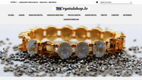 What Crystalshop.lv website looked like in 2022 (1 year ago)