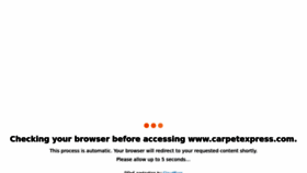 What Carpetexpress.com website looked like in 2022 (1 year ago)