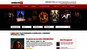 What Cineblog01.bid website looked like in 2022 (1 year ago)