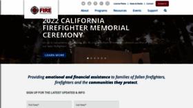 What Cafirefoundation.org website looked like in 2022 (1 year ago)