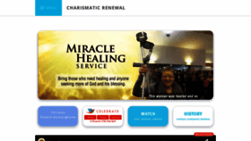 What Charismaticrenewal.com website looked like in 2022 (1 year ago)