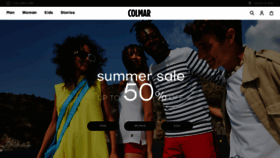 What Colmar.com website looked like in 2022 (1 year ago)