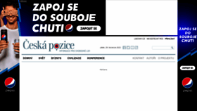 What Ceskapozice.cz website looked like in 2022 (2 years ago)