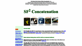 What Concatenation.org website looked like in 2022 (1 year ago)