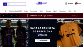 What Camisetasdefutbolshop.com website looked like in 2022 (1 year ago)