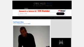 What Cyrilhuzeblog.com website looked like in 2022 (1 year ago)