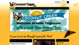 What Coconutcreek.net website looked like in 2022 (1 year ago)