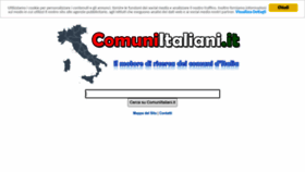 What Comuniitaliani.it website looked like in 2022 (2 years ago)