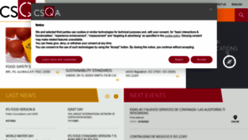 What Csqa.it website looked like in 2022 (1 year ago)