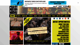 What Coast2coastmixtapes.com website looked like in 2022 (1 year ago)