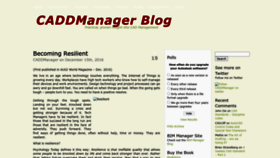 What Caddmanager.com website looked like in 2022 (1 year ago)