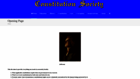 What Constitution.org website looked like in 2022 (1 year ago)