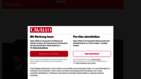 What Cavallo.de website looked like in 2022 (2 years ago)