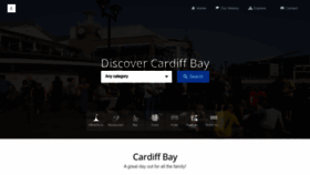What Cardiffbay.co.uk website looked like in 2022 (1 year ago)
