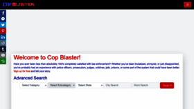 What Copblaster.com website looked like in 2022 (1 year ago)