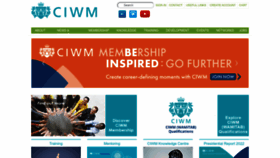 What Ciwm.co.uk website looked like in 2022 (1 year ago)