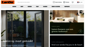 What Cando.eu website looked like in 2022 (3 years ago)