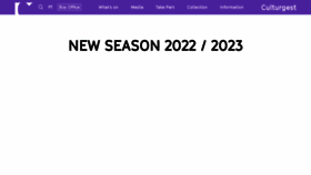 What Culturgest.pt website looked like in 2022 (1 year ago)