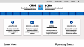 What Cmos.ca website looked like in 2022 (1 year ago)