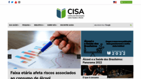 What Cisa.org.br website looked like in 2022 (1 year ago)