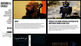 What Casilli.fr website looked like in 2022 (3 years ago)