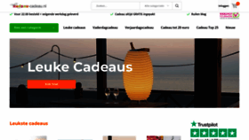What Cadeau-cadeau.nl website looked like in 2022 (1 year ago)
