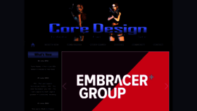 What Core-design.com website looked like in 2022 (1 year ago)