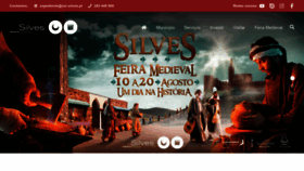 What Cm-silves.pt website looked like in 2022 (1 year ago)