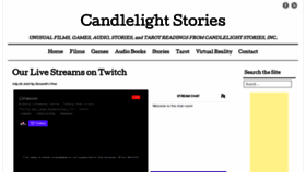 What Candlelightstories.com website looked like in 2022 (1 year ago)