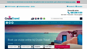 What Cruisetravel.nl website looked like in 2022 (1 year ago)