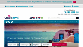 What Cruisetravel.nl website looked like in 2022 (3 years ago)