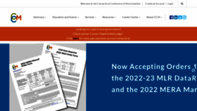 What Ccm-ct.org website looked like in 2022 (2 years ago)