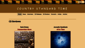 What Countrystandardtime.com website looked like in 2022 (1 year ago)