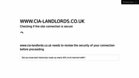 What Cia-landlords.co.uk website looked like in 2022 (1 year ago)